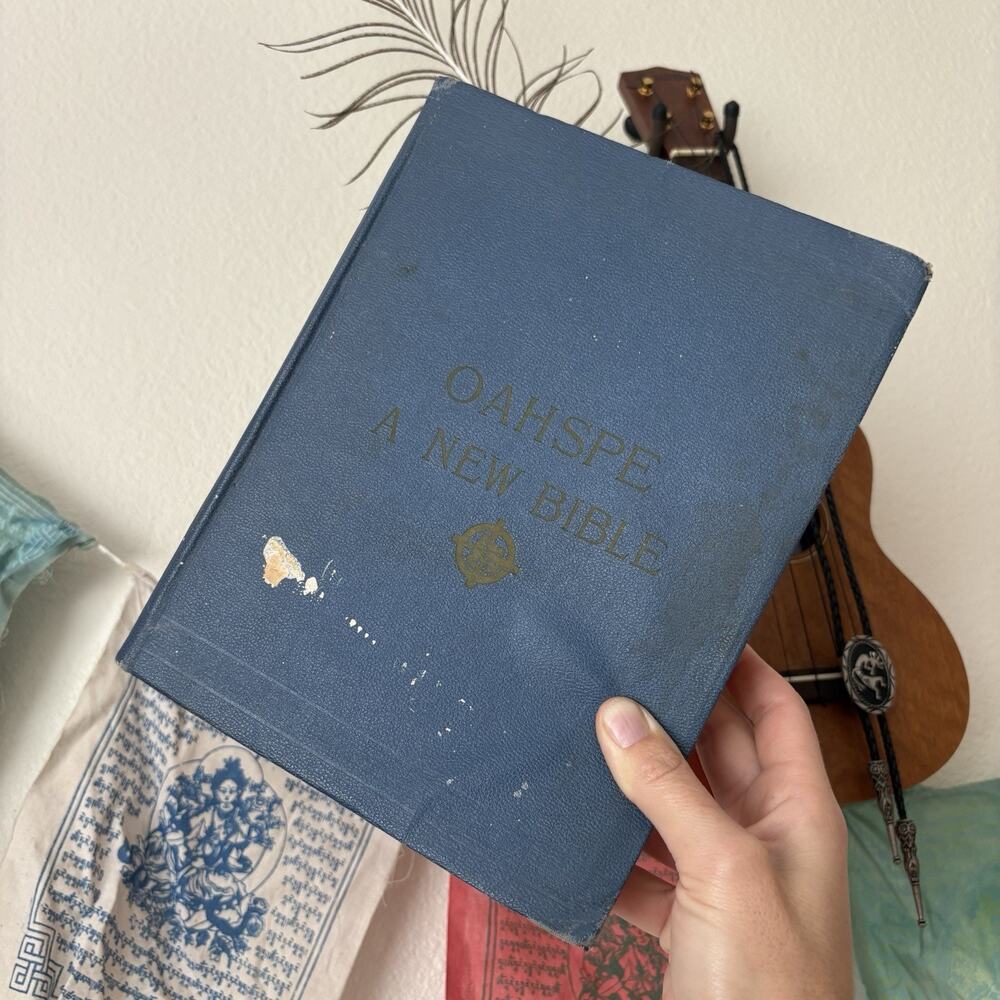 OAHSPE A New Bible in the Words of Jehovih and His Angel Embassadors 1951 FLAW